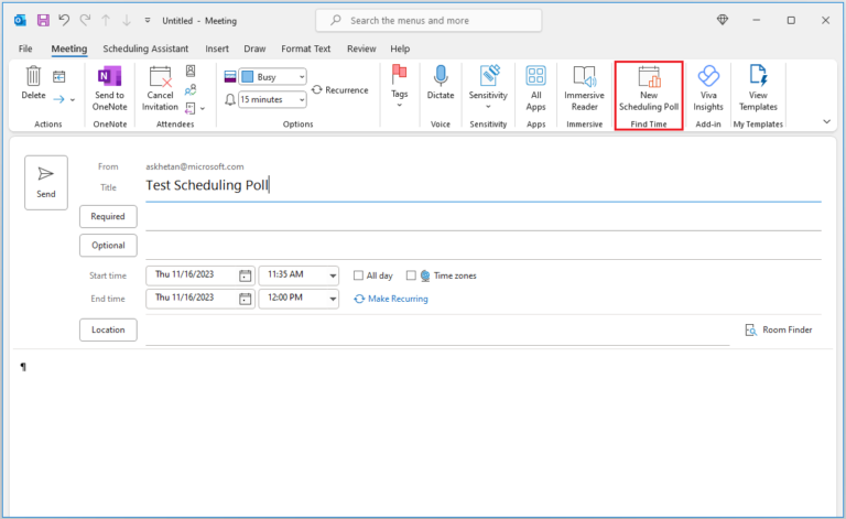Master scheduling polls for Melbourne businesses. Complete guide to Outlook scheduling polls, meeting productivity, and time-saving meeting organisation tools.
