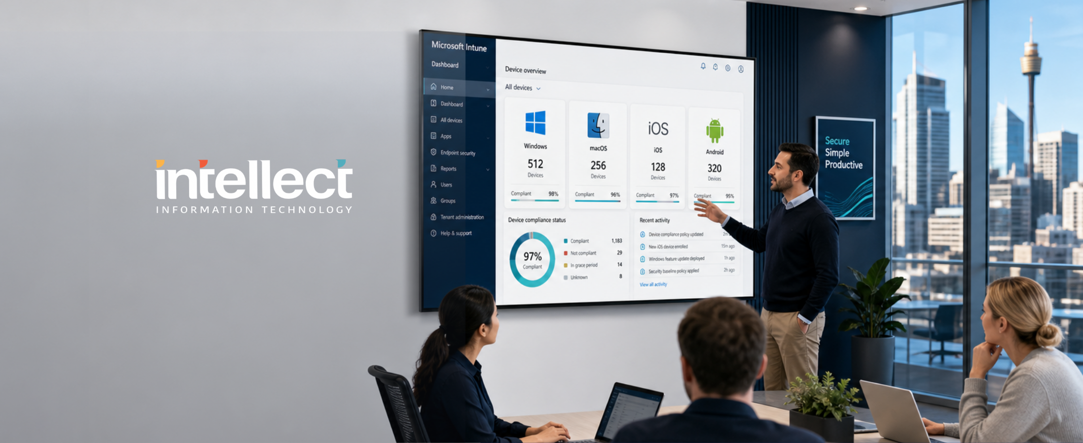 Microsoft Intune management Melbourne for secure efficient business operations