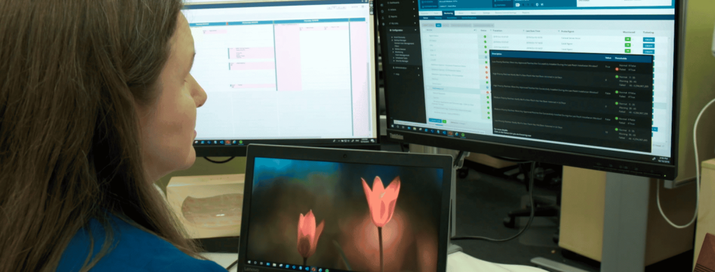 Erin from Intellect IT demonstrates the biggest advantage of all, a next gen firewall brings advanced security options to the table.